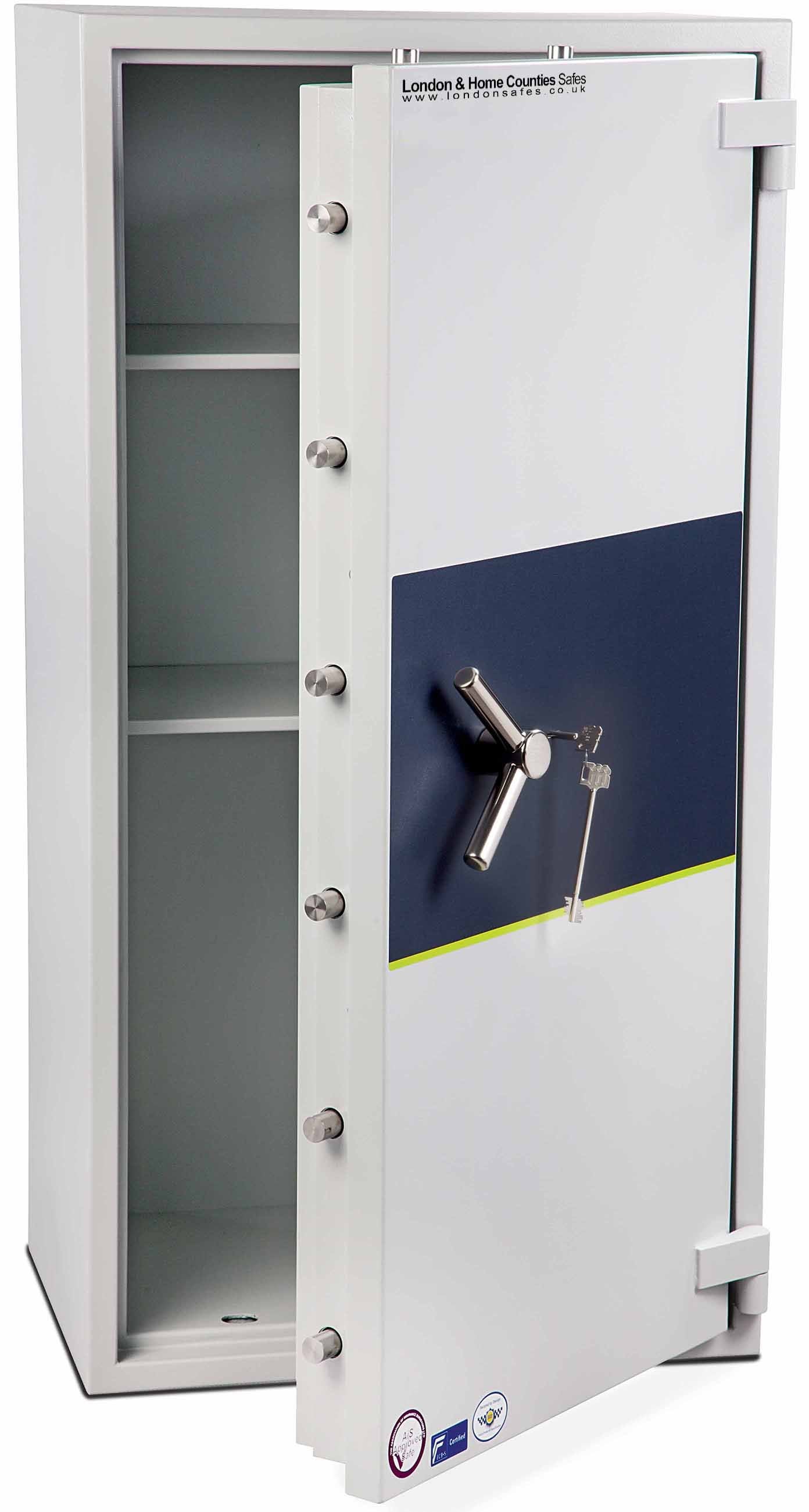 London Grade 3 (Size 3) Keylocking Safe, London & Home Counties Safe Company, London Eurograde 3